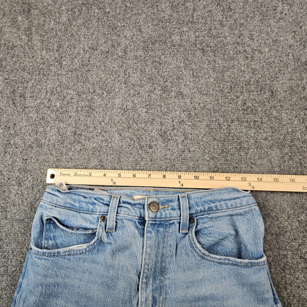 Levis Premium 70s High Slim Straight Jeans Light Wash Blue W27 L31 A0898-0019
